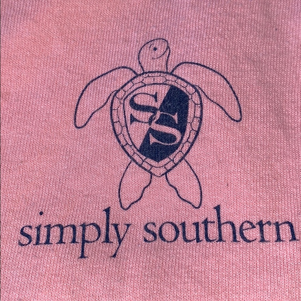 Simply southern in the south long sleeve tee